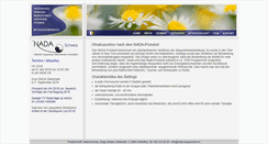 Desktop Screenshot of nada-acupuncture.ch