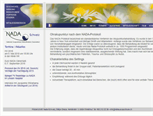 Tablet Screenshot of nada-acupuncture.ch